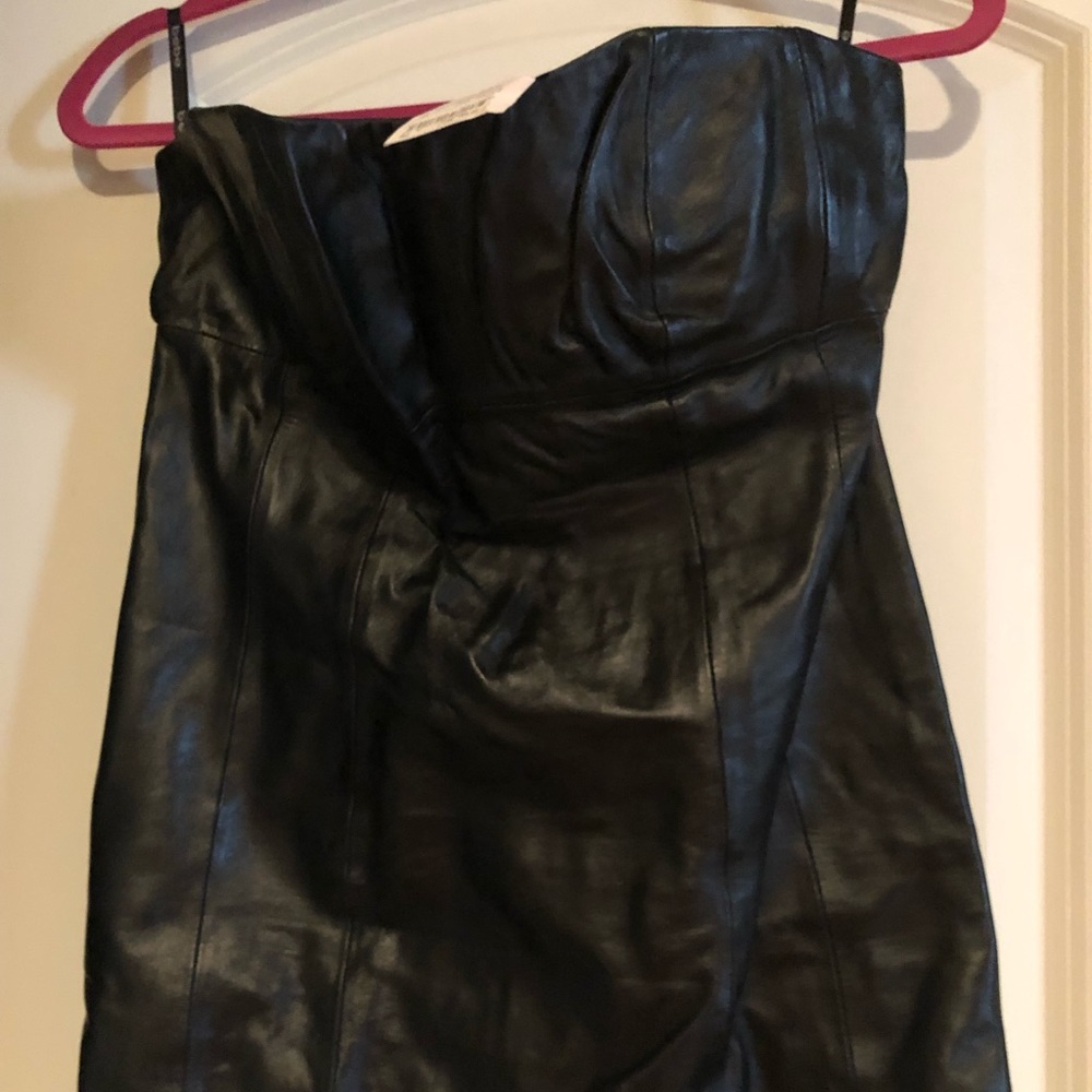 Bebe black mini dress
